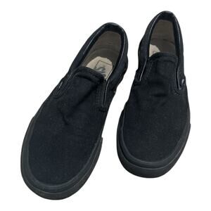 Vans Black Slip-On Loafers Women’s Size 7